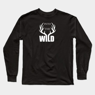 into the wild white Long Sleeve T-Shirt